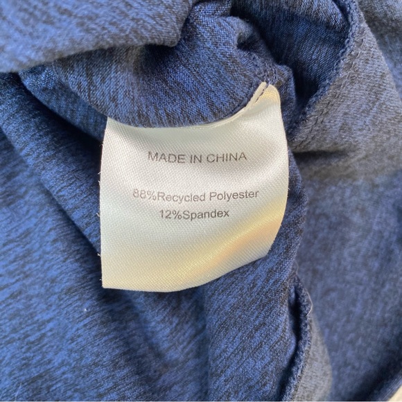 Quince Women’s Size S Blue Flowknit Pullover Stretch Hoodie Sweatshirt Small EUC - Picture 8 of 8